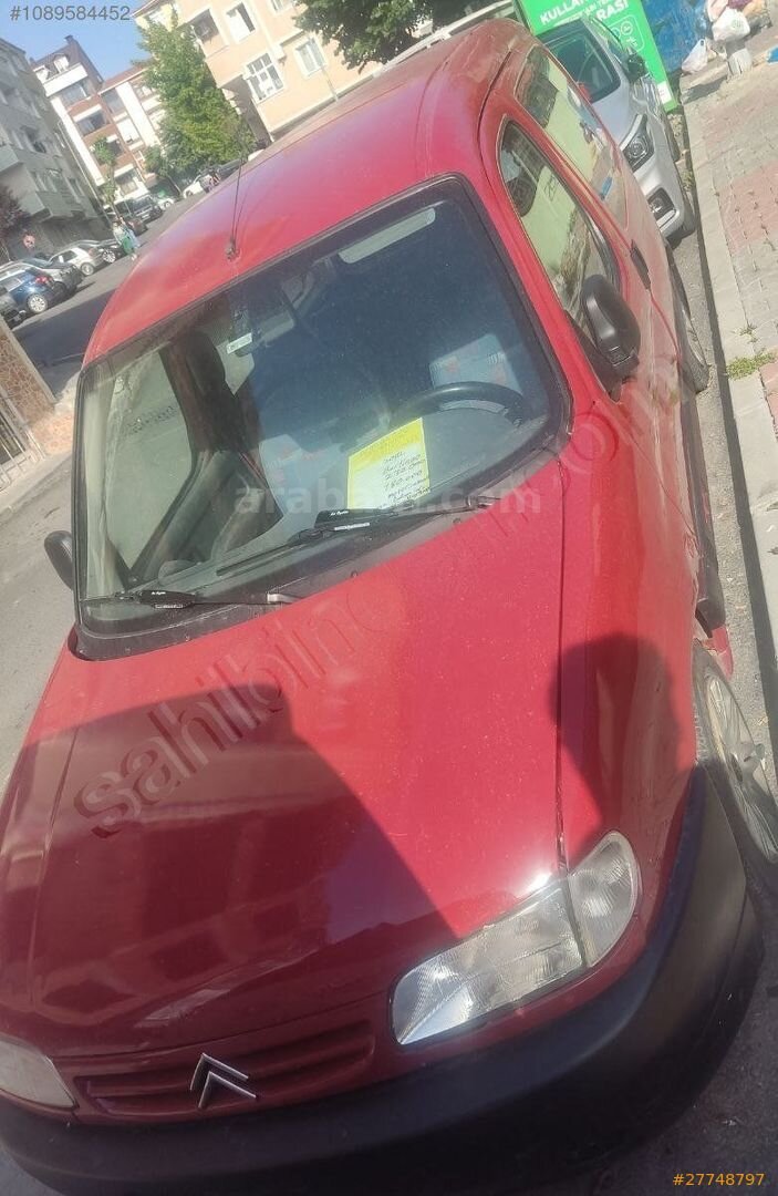 Galeriden Citroen Berlingo 1.9 D Multispace 2002 Model İstanbul 330.000 km Kırmızı 1