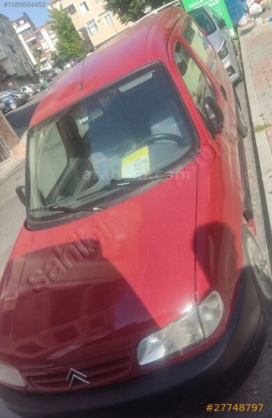 Galeriden Citroen Berlingo 1.9 D Multispace 2002 Model İstanbul 330.000 km Kırmızı