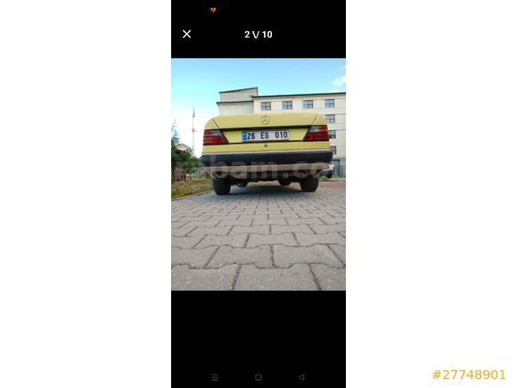 Sahibinden Mercedes - Benz E 200 1987 Model
