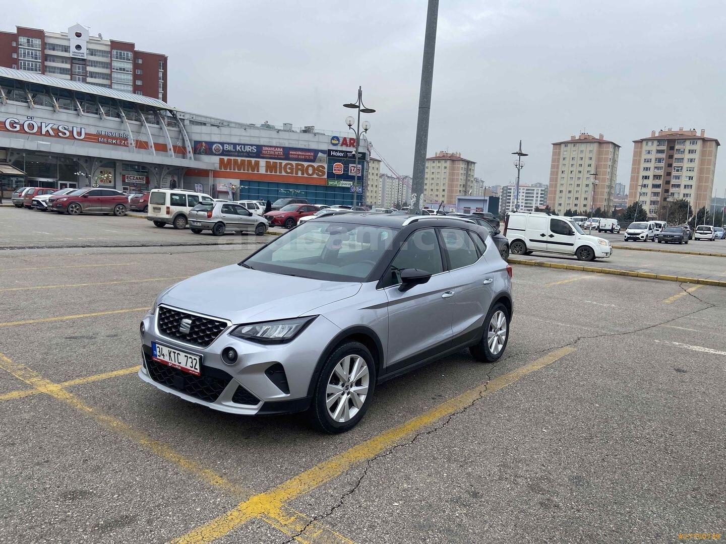 Galeriden Seat Arona 1.0 EcoTSI Xperience 2024 Model Garantili Boyasız Değişensiz 2