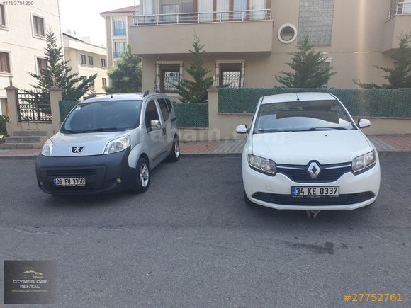 DİZEL PEUGEOT BİPPER KİRALIK