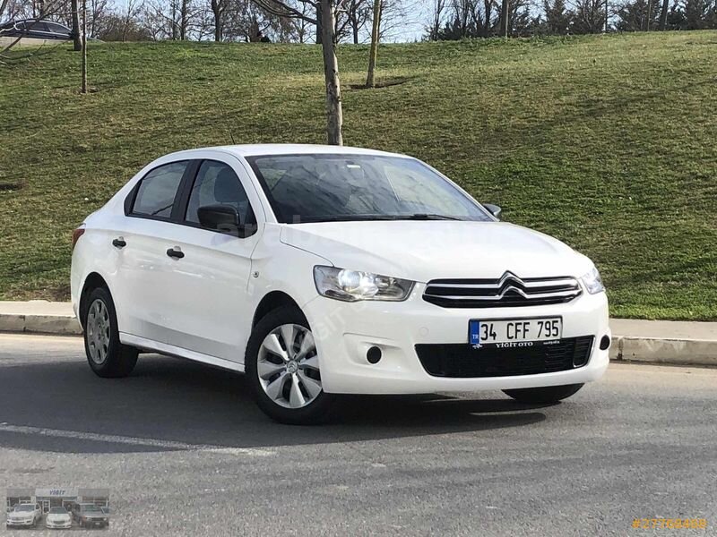 2015 MODEL C-ELYSEE 1.6 HDI ATTRACİON 92 HP DOUBLE EKRANLI