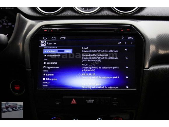 2017 VİTARA 1.6 GLX HATASIZ CAM TAVAN 105 BİN KM PRINCE LPG LI