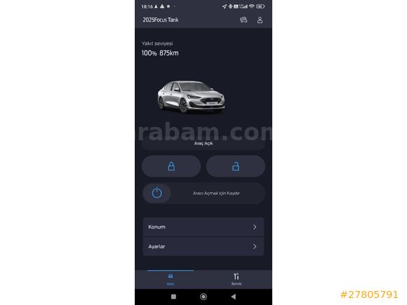 Sahibinden Focus Titanium Stil 2025 cikisli