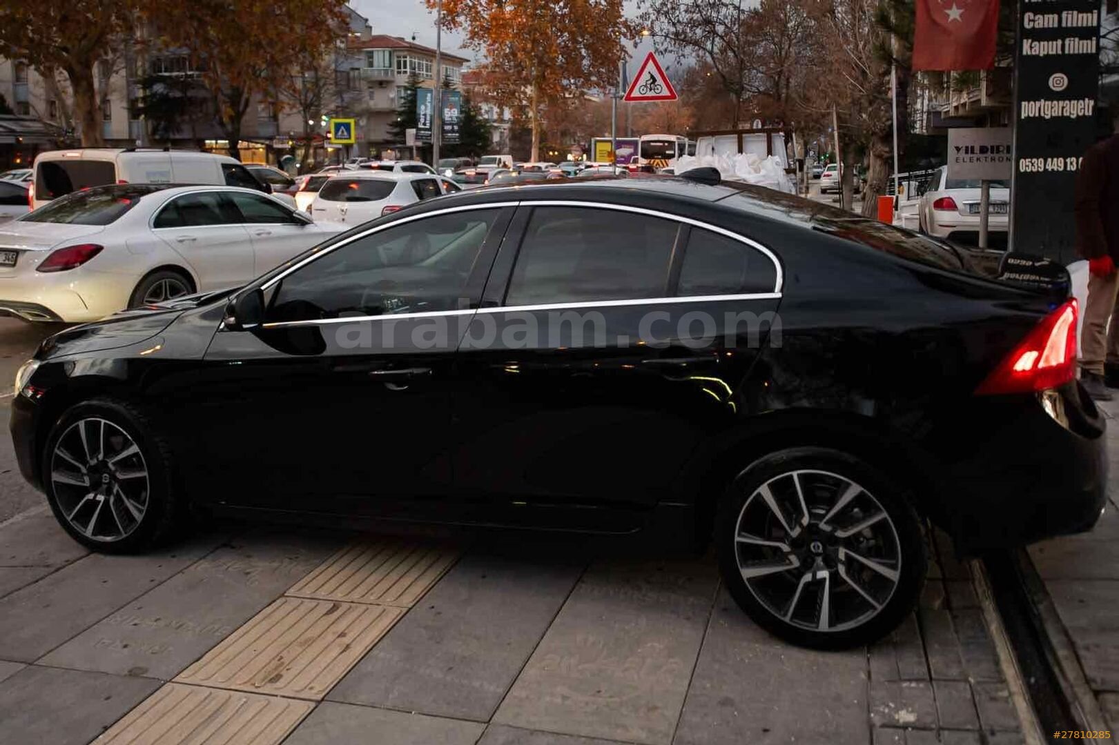 Sahibinden Volvo S60 2.0 D Advance 2017 Model Ankara 282.000 km Siyah 5