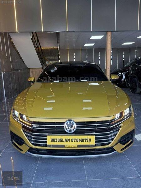 Galeriden Volkswagen Arteon 1.5 TSI R Line 2018 Model Adana 211.000 km Sarı 1