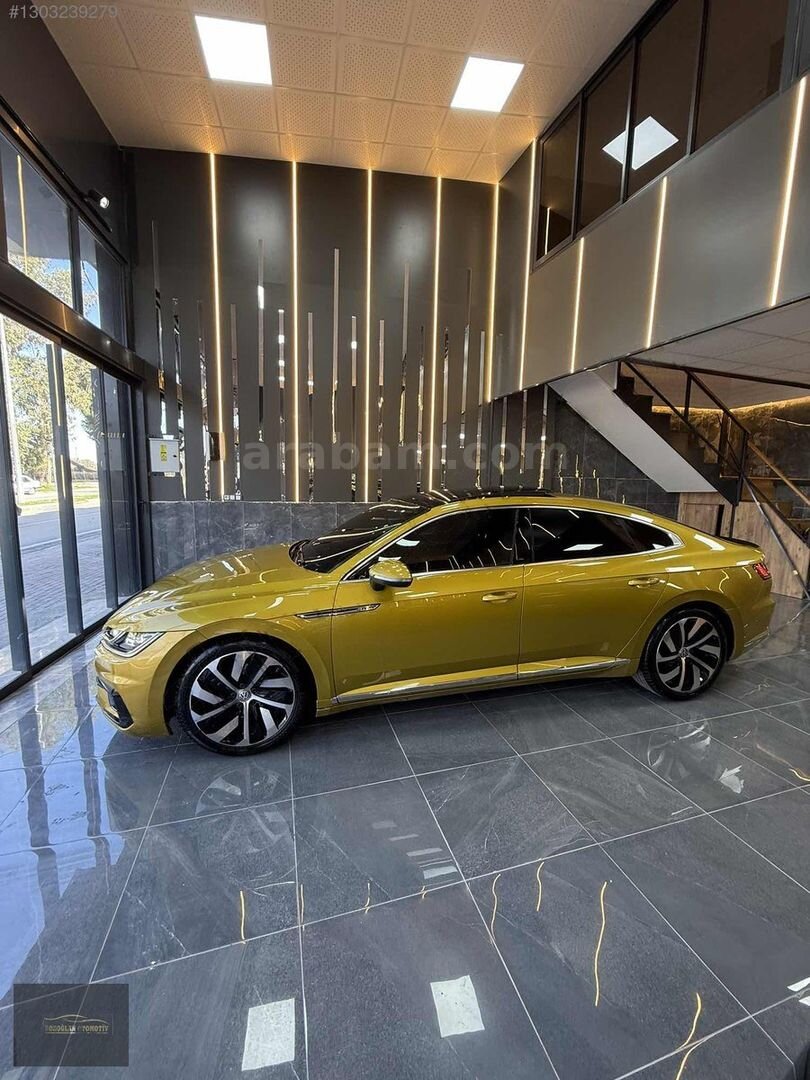 Galeriden Volkswagen Arteon 1.5 TSI R Line 2018 Model Adana 211.000 km Sarı 3