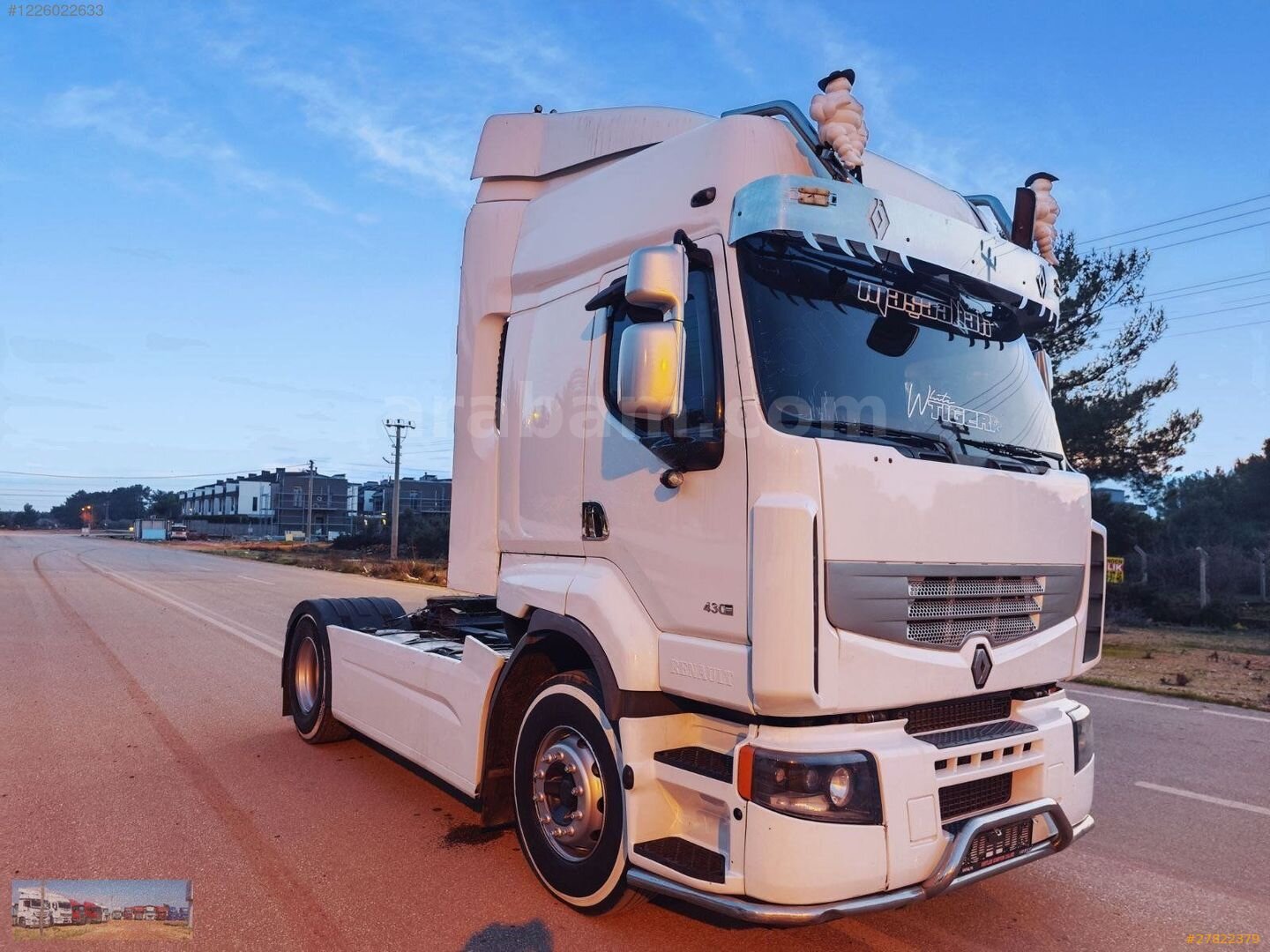 SERTLER'DEN 2011 MODEL RENAULT 430 RETARDERLİ+TAVAN KLİMALI