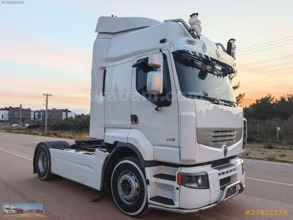 Sertler'den 2011 Model Renault 430 Retarderli+Tavan Klimalı
