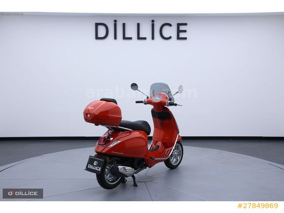 ///DİLLİCE/// 2024 VESPA PRIMAVERA 150 TURUNCU
