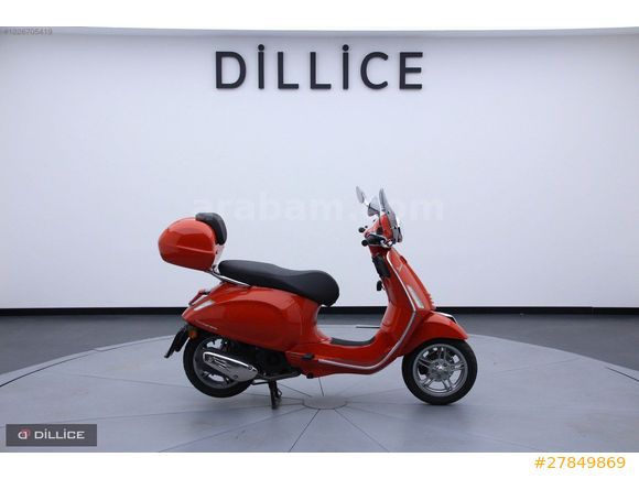 ///DİLLİCE/// 2024 VESPA PRIMAVERA 150 TURUNCU