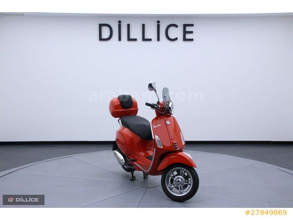 ///DİLLİCE/// 2024 VESPA PRIMAVERA 150 TURUNCU