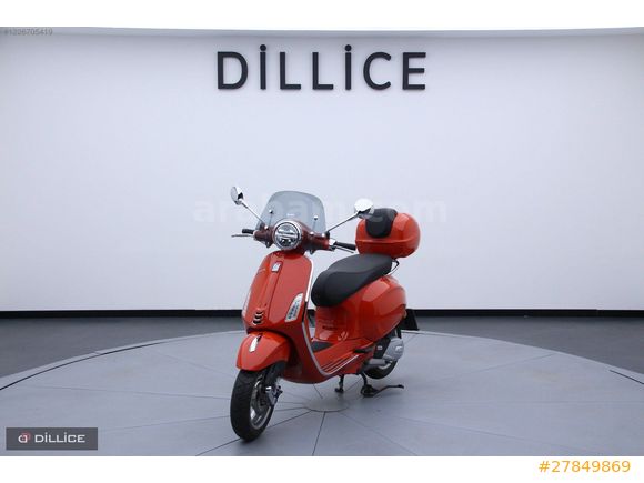 ///DİLLİCE/// 2024 VESPA PRIMAVERA 150 TURUNCU