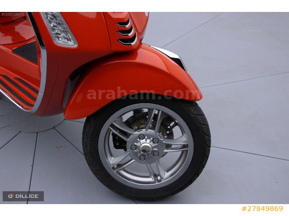 ///DİLLİCE/// 2024 VESPA PRIMAVERA 150 TURUNCU