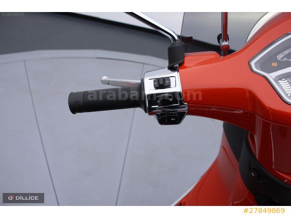 ///DİLLİCE/// 2024 VESPA PRIMAVERA 150 TURUNCU
