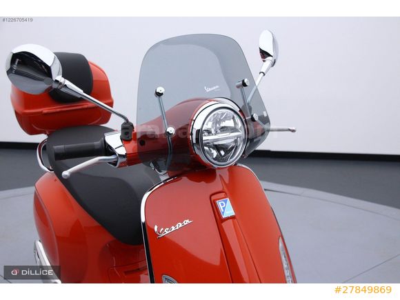 ///DİLLİCE/// 2024 VESPA PRIMAVERA 150 TURUNCU