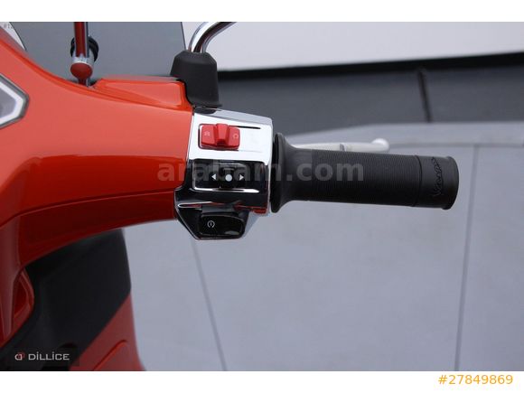 ///DİLLİCE/// 2024 VESPA PRIMAVERA 150 TURUNCU