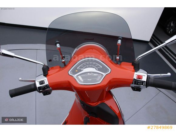 ///DİLLİCE/// 2024 VESPA PRIMAVERA 150 TURUNCU