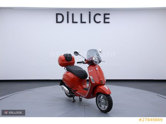 ///DİLLİCE/// 2024 VESPA PRIMAVERA 150 TURUNCU
