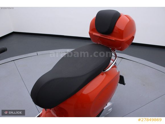 ///DİLLİCE/// 2024 VESPA PRIMAVERA 150 TURUNCU