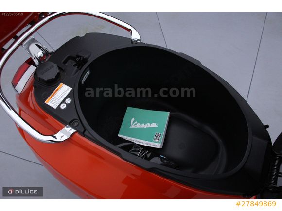 ///DİLLİCE/// 2024 VESPA PRIMAVERA 150 TURUNCU