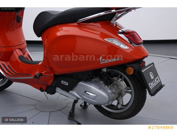 ///DİLLİCE/// 2024 VESPA PRIMAVERA 150 TURUNCU