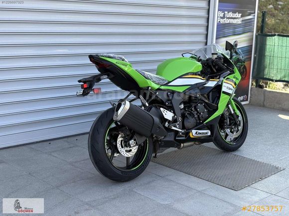 Galeriden Kawasaki Ninja ZX 6R 2025 Model İzmir 0 km Yeşil
