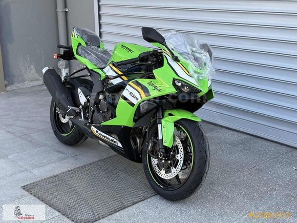 Galeriden Kawasaki Ninja ZX 6R 2025 Model İzmir 0 km Yeşil