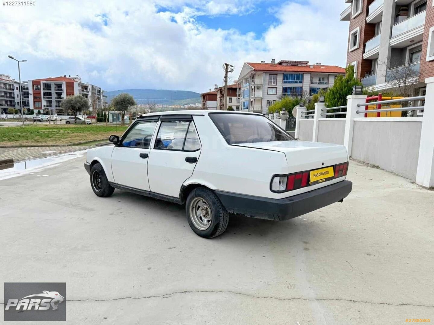 Galeriden Tofaş Şahin 1.6 1988 Model Muğla 123.456 km Beyaz 7