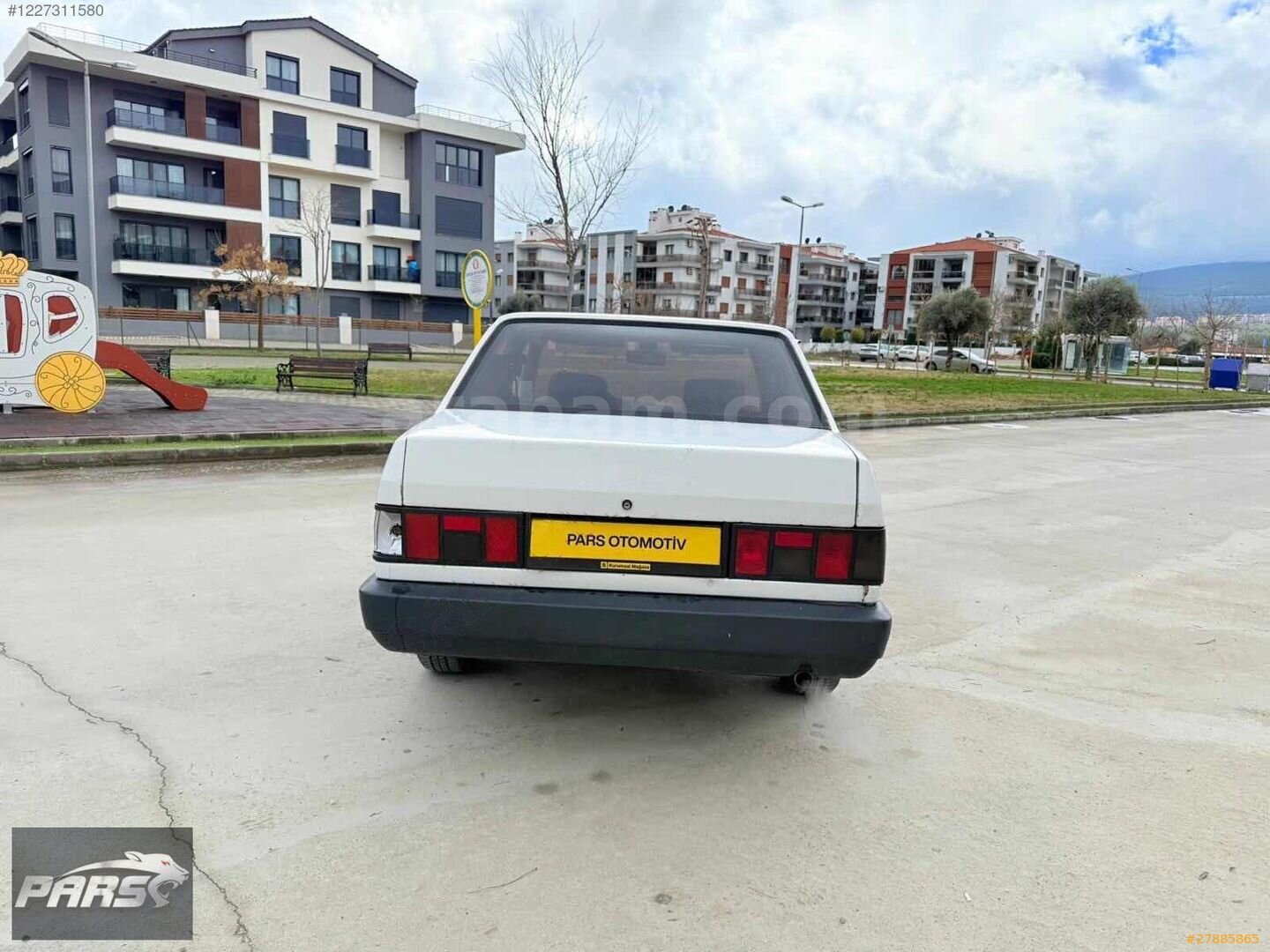 Galeriden Tofaş Şahin 1.6 1988 Model Muğla 123.456 km Beyaz 5