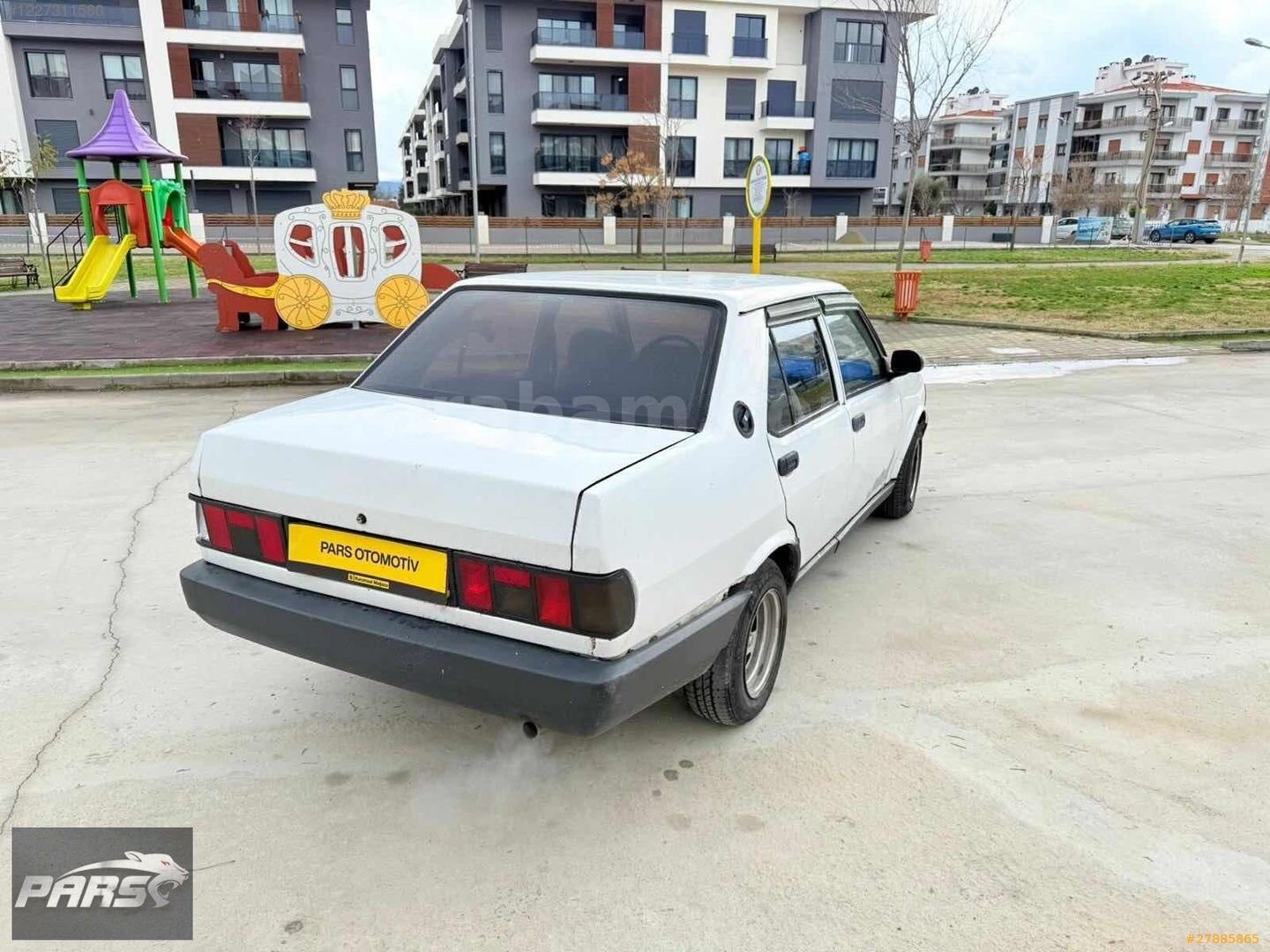 Galeriden Tofaş Şahin 1.6 1988 Model Muğla 123.456 km Beyaz 2