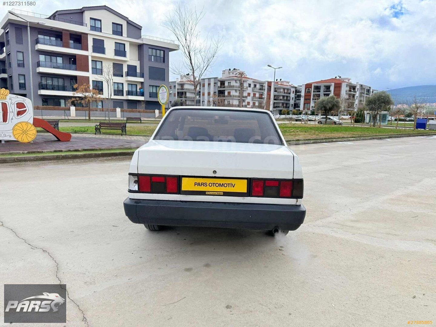 Galeriden Tofaş Şahin 1.6 1988 Model Muğla 123.456 km Beyaz 6