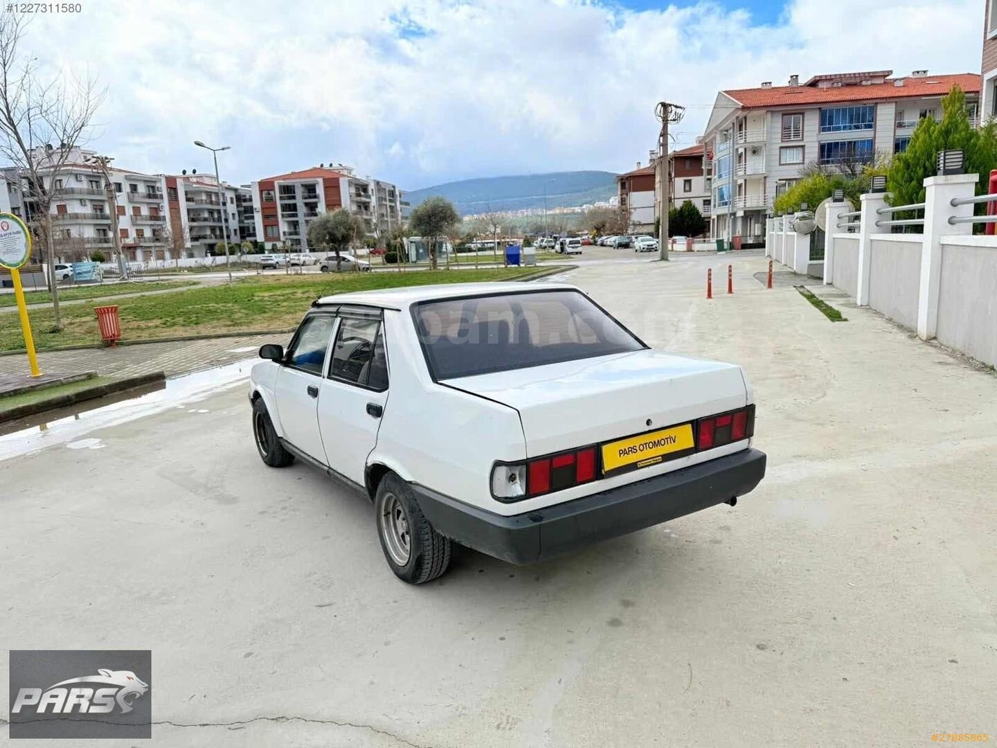 Galeriden Tofaş Şahin 1.6 1988 Model Muğla 123.456 km Beyaz 3