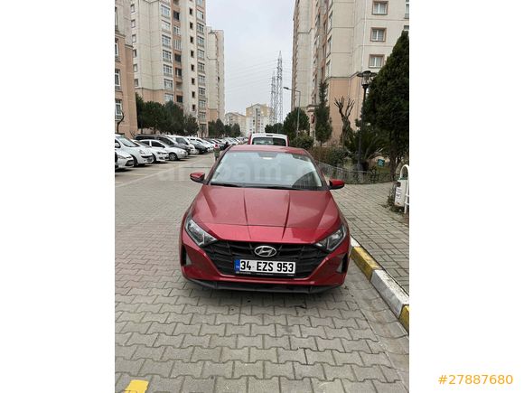 Sahibinden Hyundai i20 1.4 MPI Style 2022 Model İstanbul 52.000 km Kırmızı