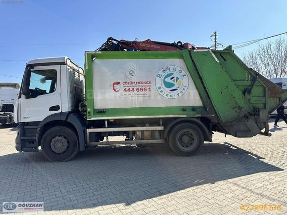 OĞUZHAN OTOMOTİV'DEN MB ACTROS 1832 VİNÇLİ ÇÖP