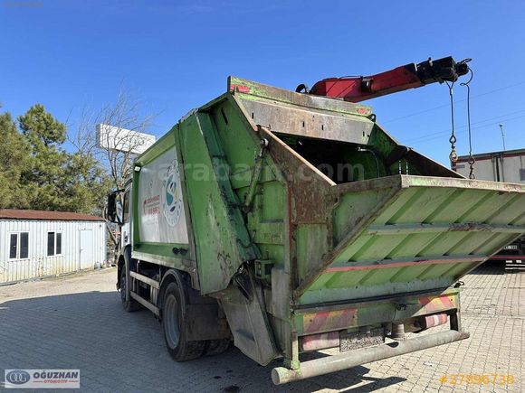 OĞUZHAN OTOMOTİV'DEN MB ACTROS 1832 VİNÇLİ ÇÖP
