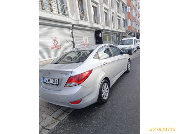 Otomatik vites Sahibinden Hyundai Accent Blue 1.4 CVVT Mode 2012 Model