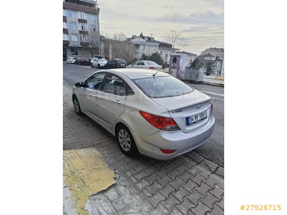Otomatik vites Sahibinden Hyundai Accent Blue 1.4 CVVT Mode 2012 Model