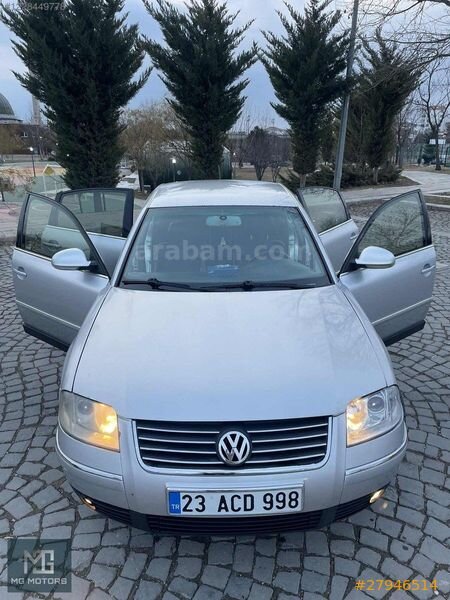 Galeriden Volkswagen Passat 1.9 TDi Exclusive 2004 Model Elazığ 402.000 km Gri
