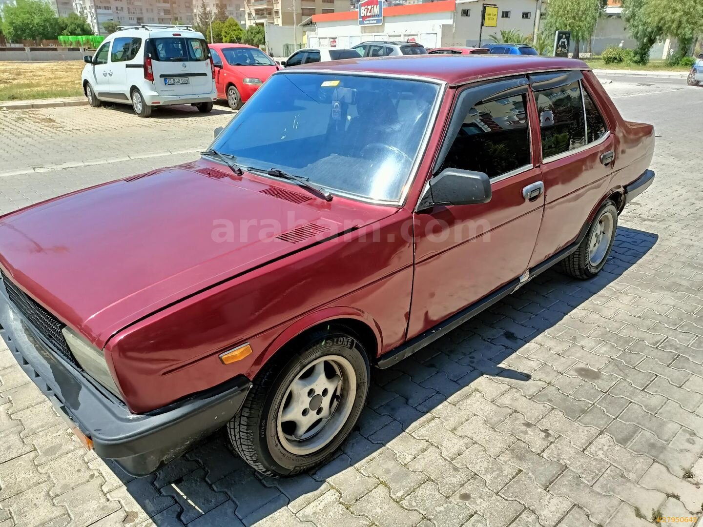Sahibinden Tofaş Doğan L 1987 Model İzmir 150.000 km Bordo 3