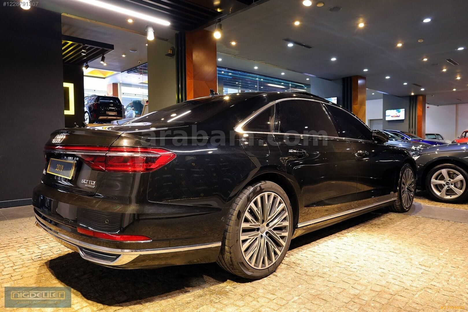 Galeriden Audi A8 50 TDI Quattro Long 2019 Model İzmir 105.489 km Siyah 6