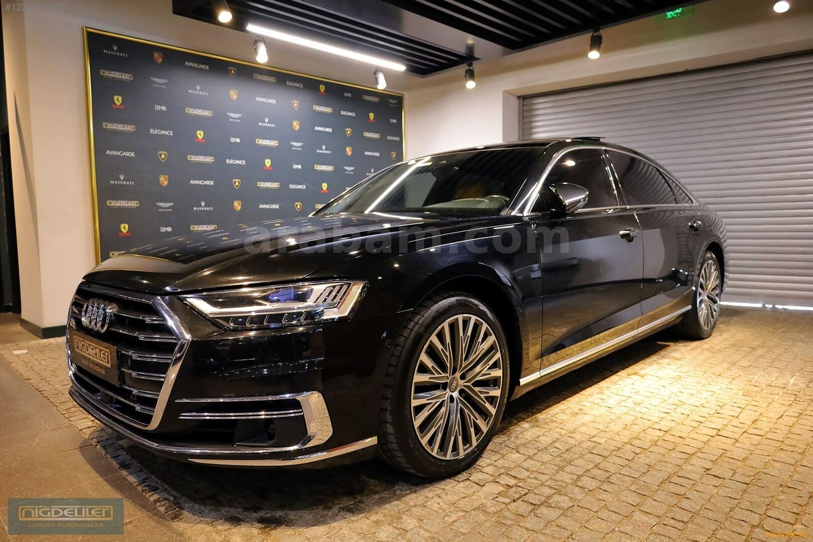 Galeriden Audi A8 50 TDI Quattro Long 2019 Model İzmir 105.489 km Siyah 2