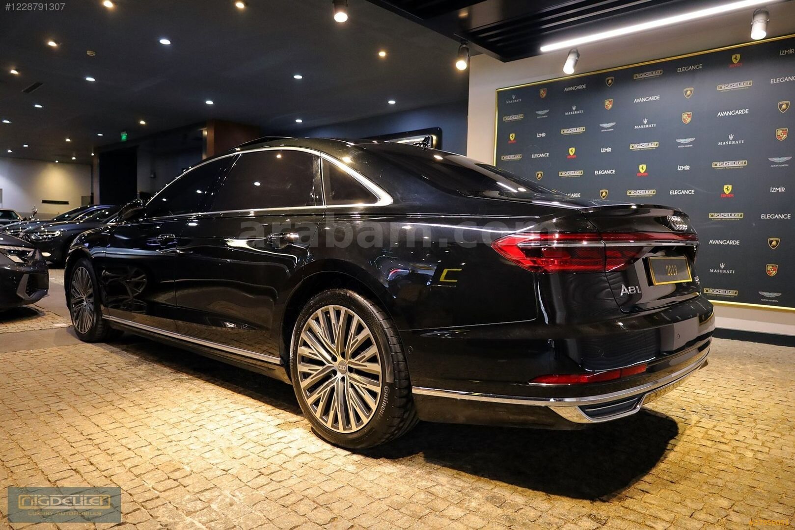 Galeriden Audi A8 50 TDI Quattro Long 2019 Model İzmir 105.489 km Siyah 4