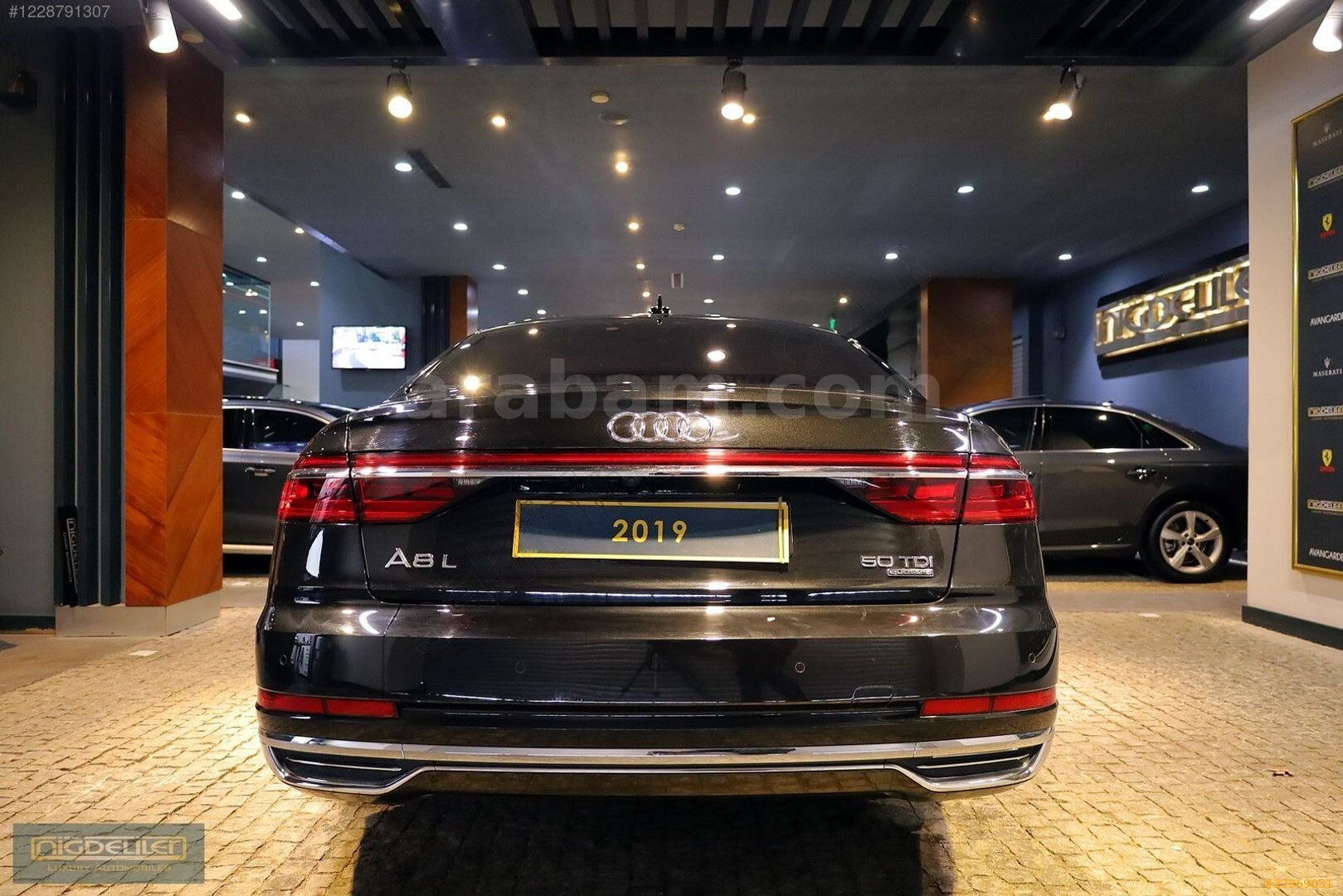 Galeriden Audi A8 50 TDI Quattro Long 2019 Model İzmir 105.489 km Siyah 5