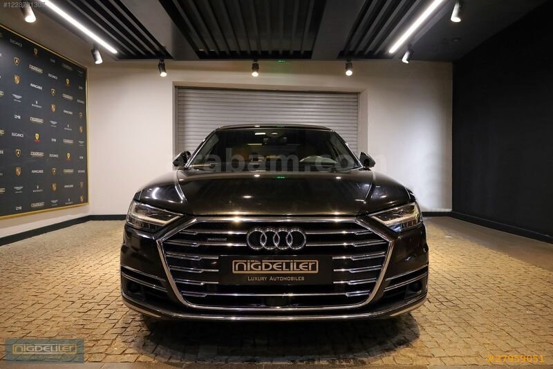 Galeriden Audi A8 50 TDI Quattro Long 2019 Model İzmir 105.489 km Siyah