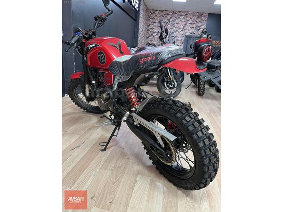 AVŞAR MOTOR'S YUKİ SCRAMBLER 125cc 9TAKSİT