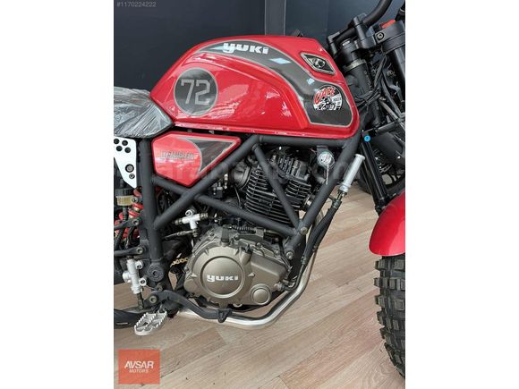 AVŞAR MOTOR'S YUKİ SCRAMBLER 125cc 9TAKSİT