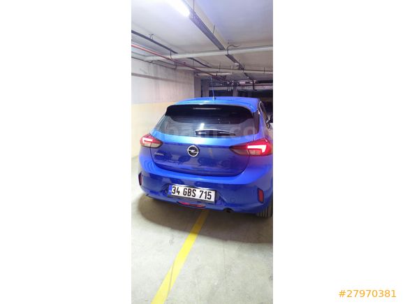HATASIZ & BOYASIZ Düşük Km OPEL CORSA 1.2 100 AT8 ELEGANCE 2022