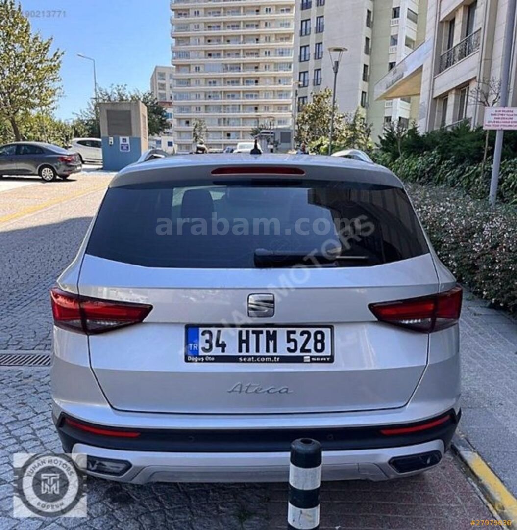 Galeriden Seat Ateca 1.5 EcoTSI Xperience 2023 Model Muğla 14.200 km Gri 4