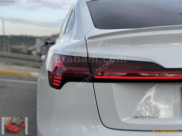 TECH MOTORS 2020 AUDİ E-TRON SPORTBACK SLİNE HEADUP+MASAJ+MATRİX